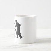 立場を取って下さい コーヒーマグカップ (中央)