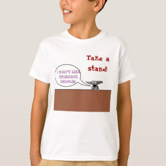 立場を取って下さい! Tシャツ