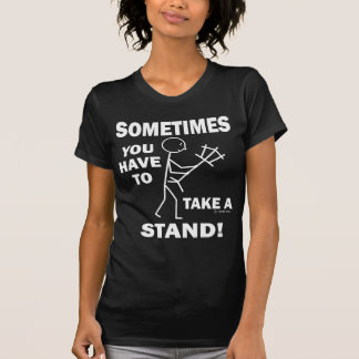 立場を取って下さい Tシャツ
