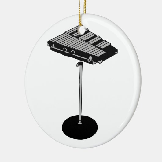 立場BWのグラフィックのイメージのコンサート鐘 セラミックオーナメント (左)