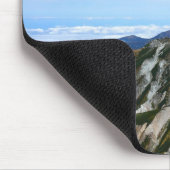 立山連峰の山並み マウスパッド (コーナー)