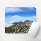 立山連峰の山並み マウスパッド (マウス)