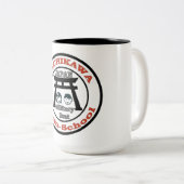 立川エレムスクール日本軍隊ブラット ツートーンマグカップ (正面右)