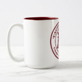 立川町の航空基地のマグUSAF ツートーンマグカップ (左)