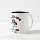 立川町の航空基地日本 ツートーンマグカップ (正面右)