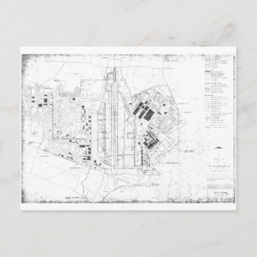 立川空軍基地ジャパン1945年～1977年はがき ポストカード (正面)