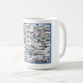 立川空軍基地フォトジャパンコラージュ1945-1977 コーヒーマグカップ (正面右)