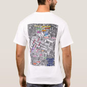 立川空軍基地日本軍隊BratTシャツTシャツ Tシャツ (裏面)