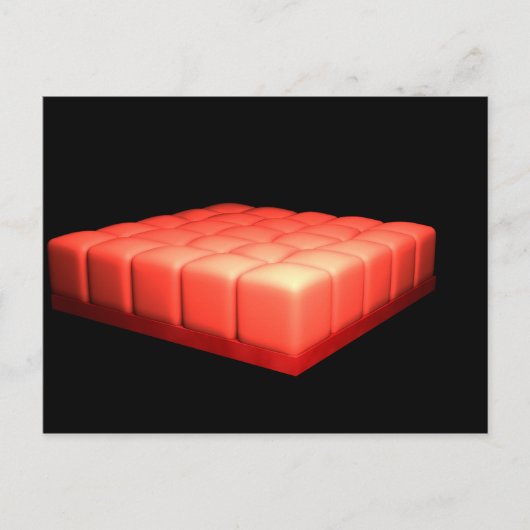 立方上皮性シンプル概念像 ポストカード (正面)