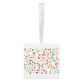 立方体のオーナメントのメリークリスマスの明けましておめでとう! クリスマス キューブオーナメント (右)