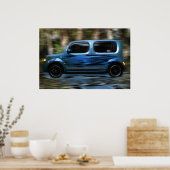 立方体の動き ポスター (キッチン)