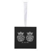 立方体の形状 キューブオーナメント (右)