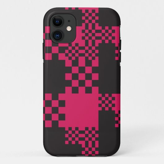 立方体の正方形ブロック形状クリエイティブ Case-Mate iPhoneケース (裏面)