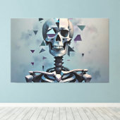 立方骨格 キャンバスプリント (インサイチュ (ウッドフロア))