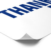 立法に反対する投票をありがとうテンプレート ポスター (角)