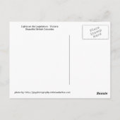 立法府の灯り ポストカード (裏面)