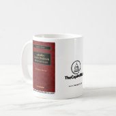 立法起草者のDeskbookのマグ コーヒーマグカップ (正面左)