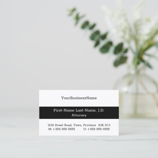 立派で平易で実用企業の的な名刺 名刺 (スタンド正面)