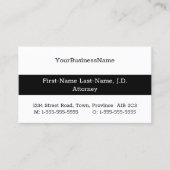 立派で平易で実用企業の的な名刺 名刺 (正面)