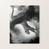 立派なヒョウ。 ジグソーパズル (縦)