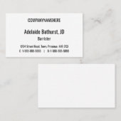 立派なプロフェッショナル弁護士名刺 名刺