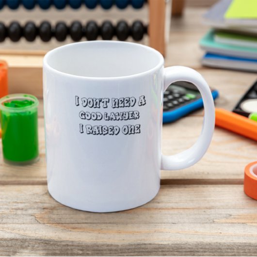 立派な弁護士は要らない コーヒーマグカップ