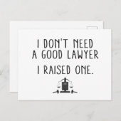 立派な弁護士は要らない ポストカード (正面/裏面)