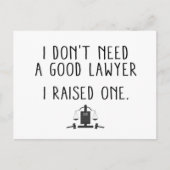 立派な弁護士は要らない ポストカード (正面)
