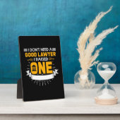 立派な弁護士を育てた フォトプラーク (側面)