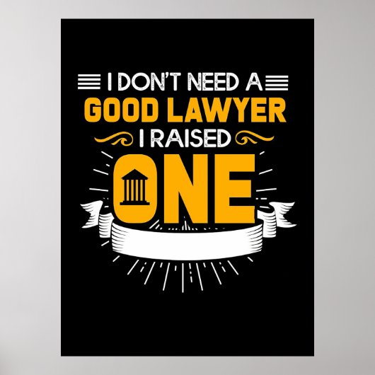 立派な弁護士を育てた ポスター (正面)