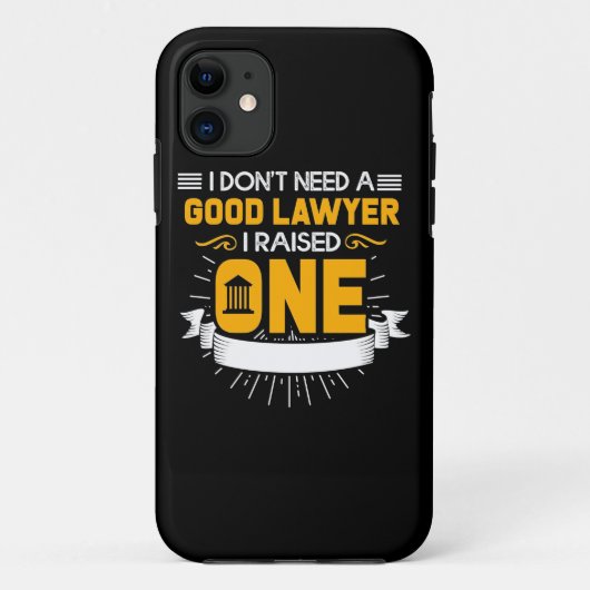 立派な弁護士を育てた Case-Mate iPhoneケース (裏面)