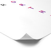 立派な愛 ポスター (角)