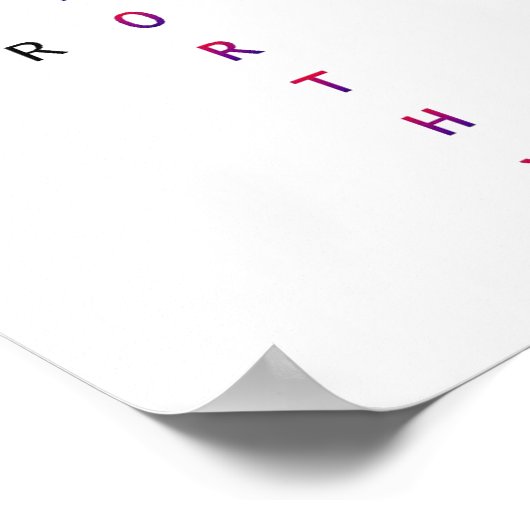 立派な愛 ポスター (角)