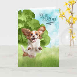 立派な業績おめでとう Cavalier King Charles カード