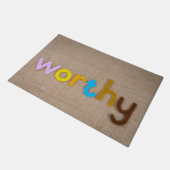 立派な織り戸マット ドアマット (アングル)