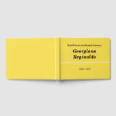 立派な葬式パーソナライズされたゲストブック ゲストブック (全面)