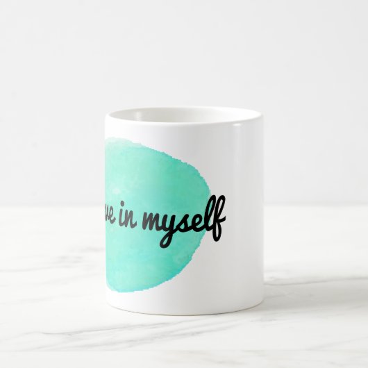 立派やる気を起こさせるな愛の人々のための肯定 コーヒーマグカップ (中央)