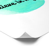 立派やる気を起こさせるな愛の人々のための肯定 ポスター (角)