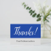 立派エレガントに感謝していな ポストカード (スタンド正面)