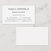 立派企業ので無名名刺 名刺 (正面/裏面)