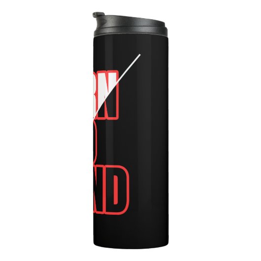 立生まれつ | はっきりしたやる気を起こさせる引用文 タンブラー (回転右)