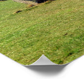 立石、巨石の位置合わせ ポスター (角)