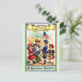 立統一されたつ ポストカード (スタンド正面)