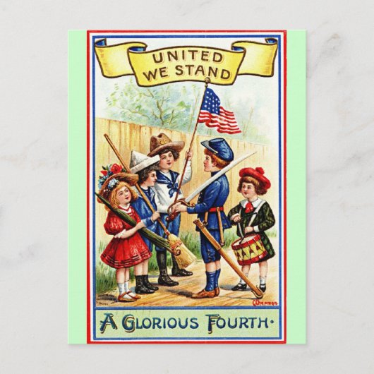 立統一されたつ ポストカード (正面)