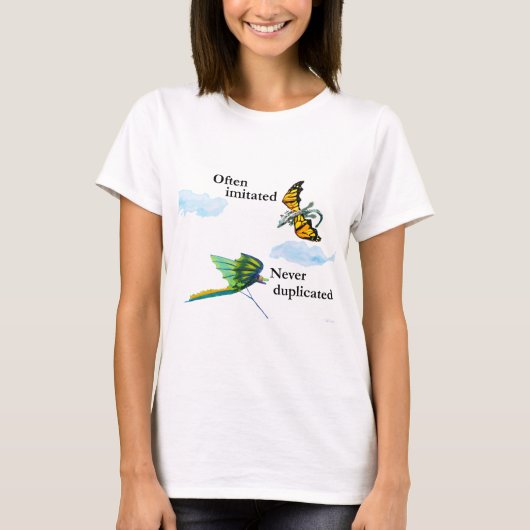 竜と凧 Tシャツ (正面)