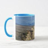 竜のビーチ-ポイントレイエスの国民の海岸 マグカップ (左)
