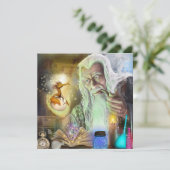 竜の作り方を示すウィザード シーズンカード (スタンド正面)