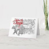 竜の年 カード (正面)