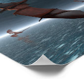 竜の海空の飛行 ポスター (角)