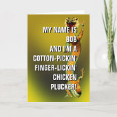 竜の父の日 カード (正面)